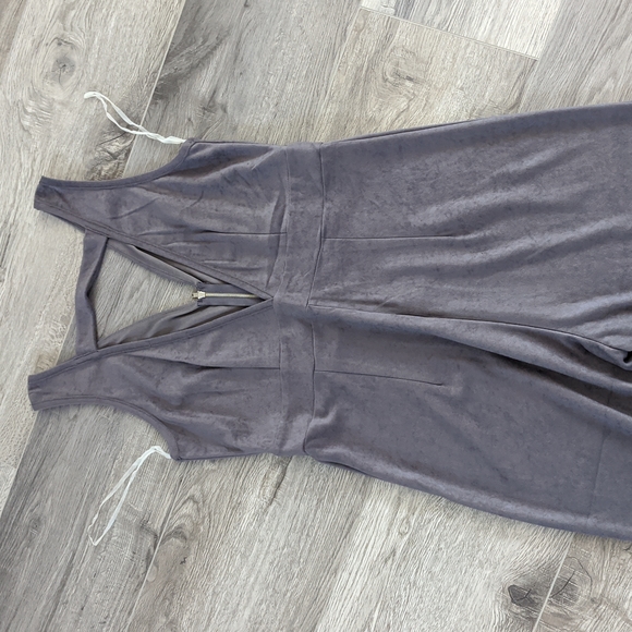 🎉HP🎉 SUEDE LONG JUMPSUIT - Picture 3 of 11